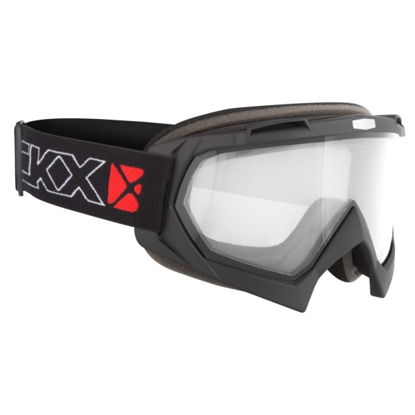 GOGGLE SUM ASSAULT BK MAT LS/CLR CKX