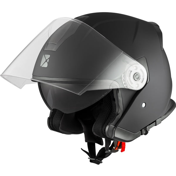RAZOR RSV OPEN FACE HELMET (Glossy Black) | CKX