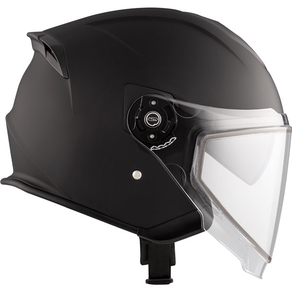 RAZOR RSV OPEN FACE DUAL LENS HELMET (Matte Black) | CKX