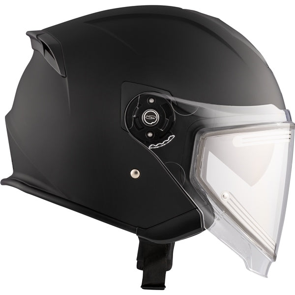 RAZOR RSV OPEN FACE ELECTRIC HELMET (Matte Black) | CKX