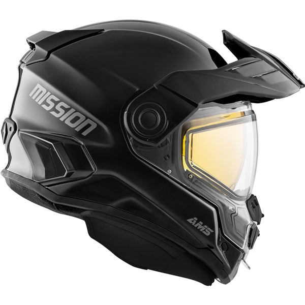 MISSION ELECTRIC HELMET (Glossy Black) | CKX