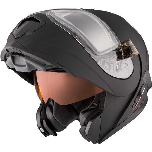 TRANZ 1.5 AMS ELECTRIC MODULAR HELMET (Matte Black) | CKX