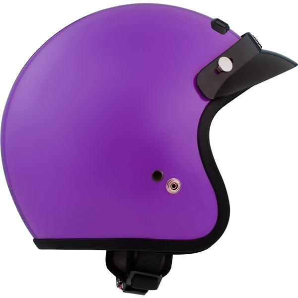 YOUTH VG300 SOLID 3/4 OPEN HELMET (Purple) | CKX