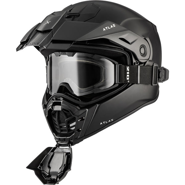 ATLAS DUAL SPORT HELMET (Mat Black) | CKX
