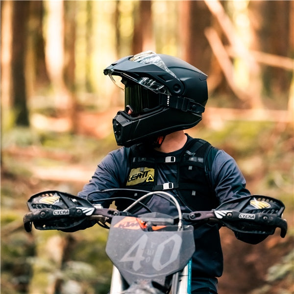 ATLAS DUAL SPORT HELMET (Mat Black) | CKX