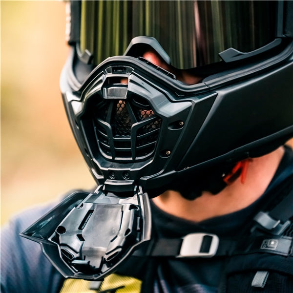 ATLAS DUAL SPORT HELMET (Mat Black) | CKX