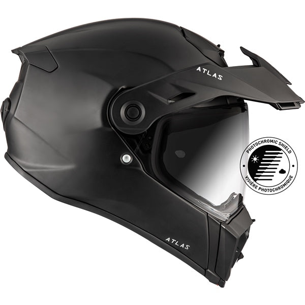 ATLAS DUAL SPORT HELMET (Mat Black) | CKX
