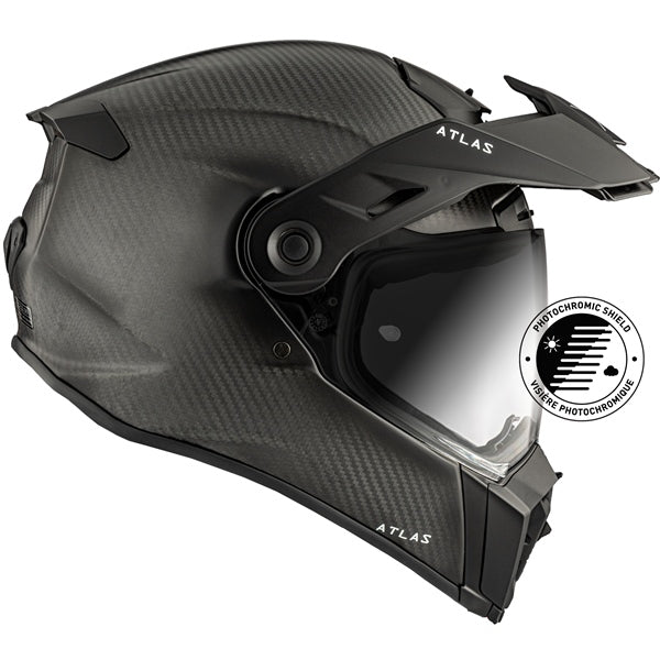 ATLAS CARBON DUAL SPORT HELMET (Mat Carbon) | CKX