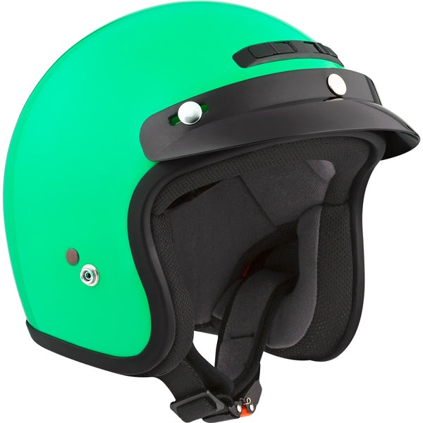 YOUTH VG300 3/4 OPEN FACE HELMET (Glossy Turquoise) | CKX