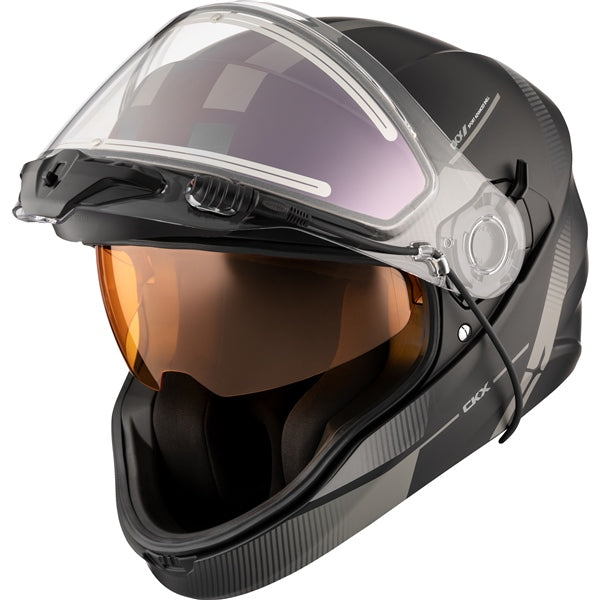CONTACT ELECTRIC HELMET (Edge - Mat Silver) | CKX