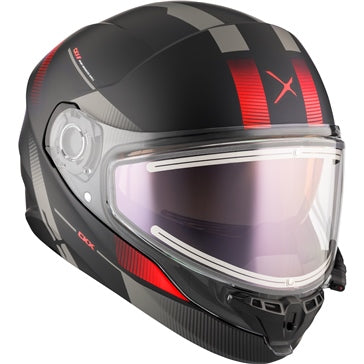 CONTACT FULL FACE HELMET EDGE WINTER (Red/Black) | CKX