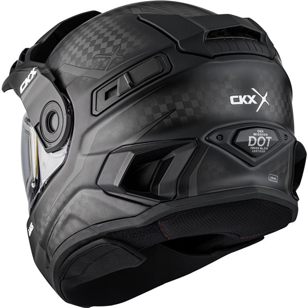 CARBON MISSION DUAL LENS HELMET (Mat Grey) | CKX
