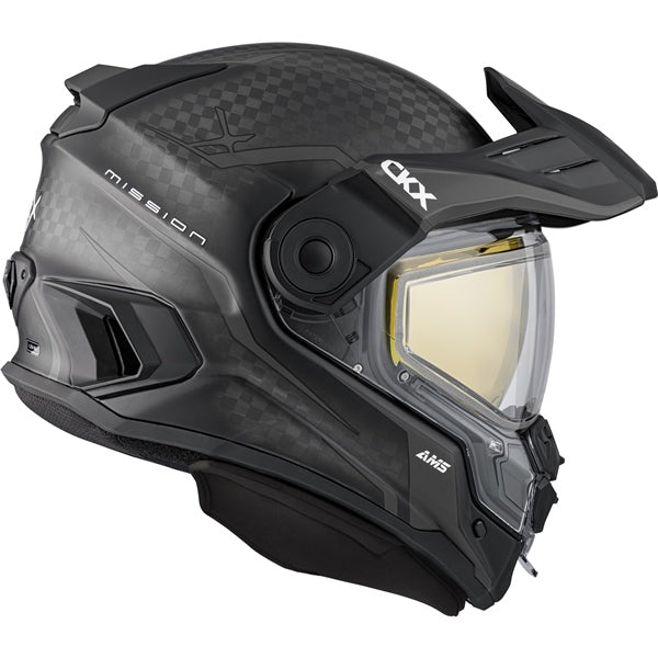 CARBON MISSION ELECTRIC HELMET (Mat Grey) | CKX