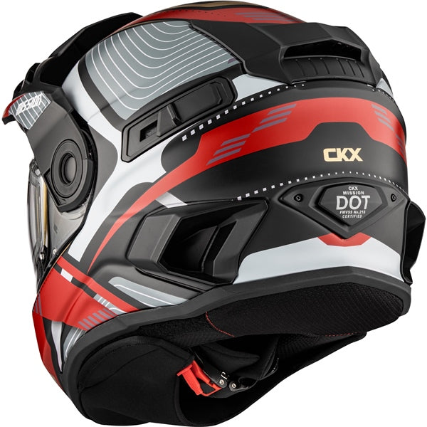 MISSION ELECTRIC HELMET (Verve - Mat Red) | CKX