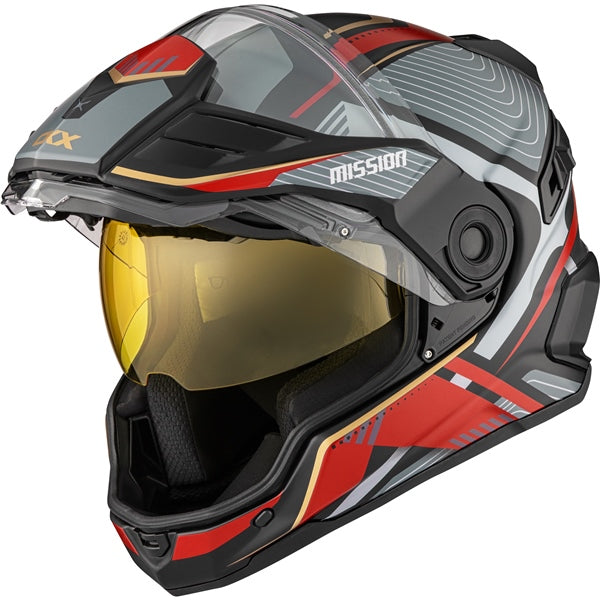 MISSION ELECTRIC HELMET (Verve - Mat Red) | CKX