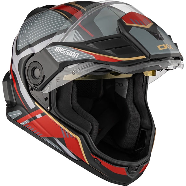 MISSION ELECTRIC HELMET (Verve - Mat Red) | CKX