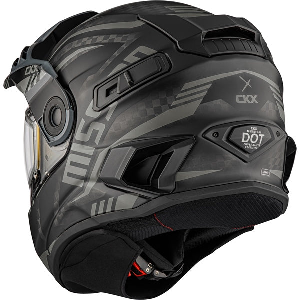 CARBON MISSION ELECTRIC HELMET (Mat Olive) | CKX