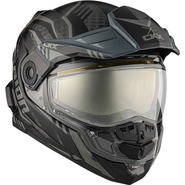 CARBON MISSION ELECTRIC HELMET (Mat Olive) | CKX