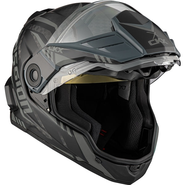 CARBON MISSION ELECTRIC HELMET (Mat Olive) | CKX