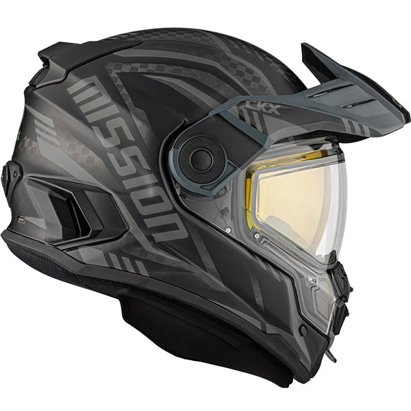 CARBON MISSION ELECTRIC HELMET (Mat Olive) | CKX