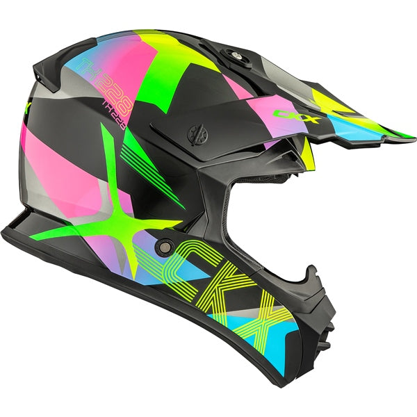 TX228 OFF ROAD HELMET (Lord Glossy Rainbow) | CKX
