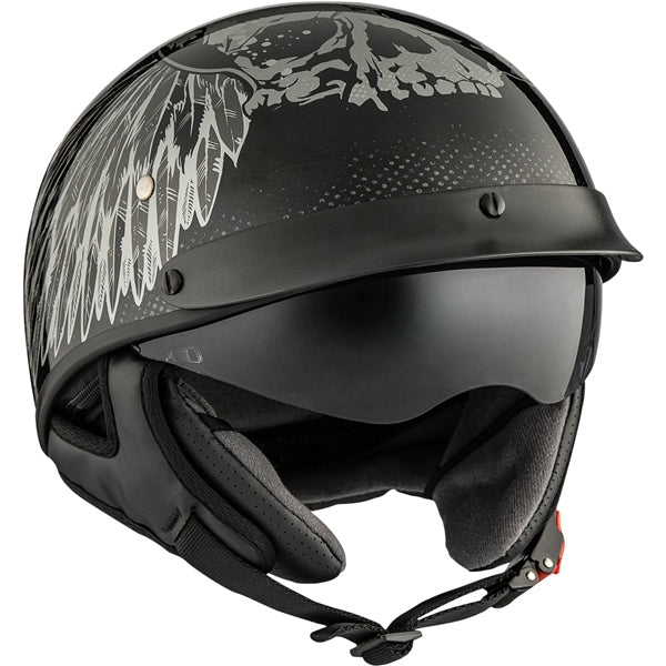 REVOLT RSV HALF HELMET (Pariah-Glossy Black) | CKX