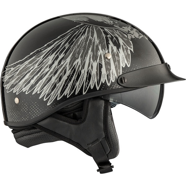 REVOLT RSV HALF HELMET (Pariah-Glossy Black) | CKX