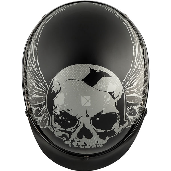 REVOLT RSV HALF HELMET (Pariah-Glossy Black) | CKX