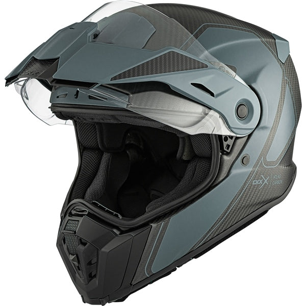 ATLAS CARBON DUAL SPORT HELMET (Mat Blue) | CKX
