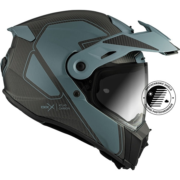 ATLAS CARBON DUAL SPORT HELMET (Mat Blue) | CKX