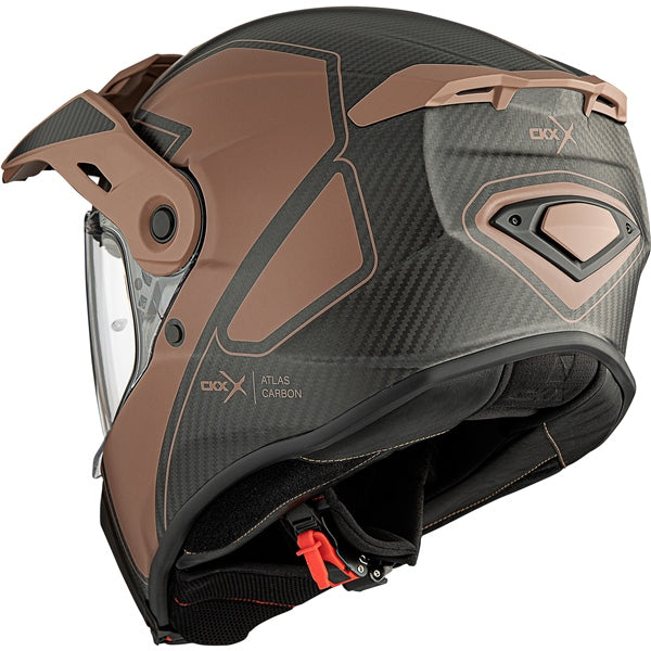 ATLAS CARBON DUAL SPORT HELMET (Mat Rust) | CKX