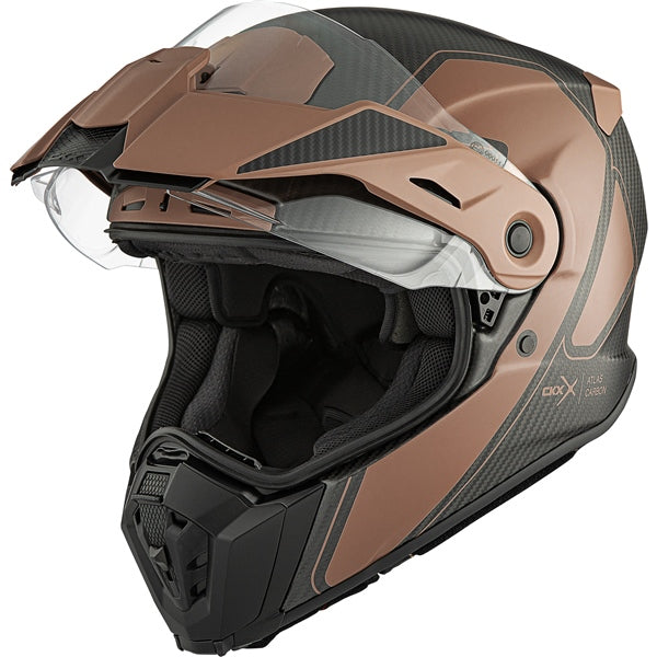 ATLAS CARBON DUAL SPORT HELMET (Mat Rust) | CKX