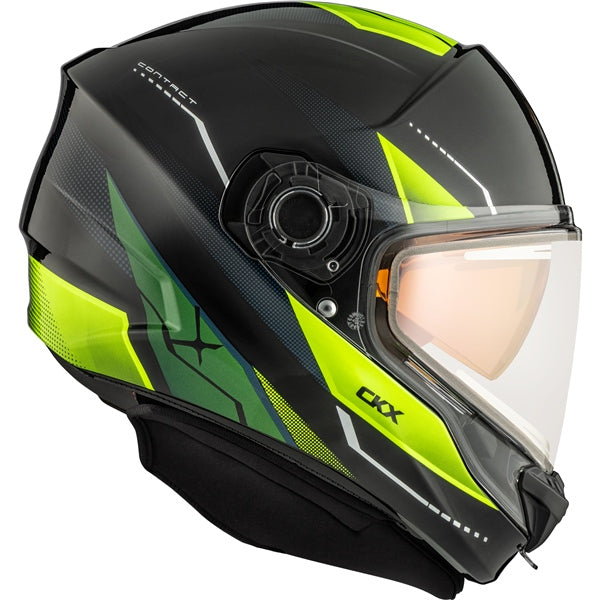 CONTACT ELECTRIC HELMET (Artik - Lime/Blue) | CKX