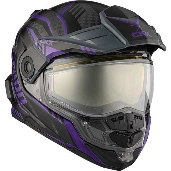 CARBON MISSION DUAL LENS HELMET (Mat Twilight) | CKX