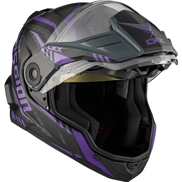 CARBON MISSION ELECTRIC HELMET (Mat Twilight) | CKX