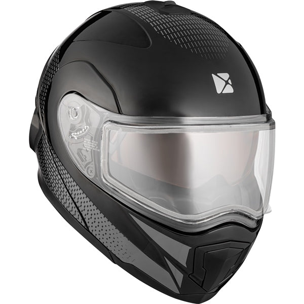 TRANZ 1.5 AMS ELECTRIC MODULAR HELMET (Glossy Grey) | CKX