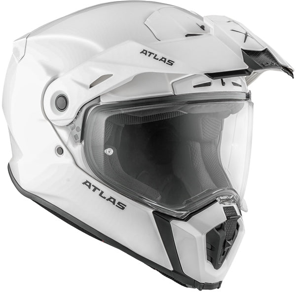 ATLAS DUAL SPORT HELMET (Glossy Pearl White) | CKX