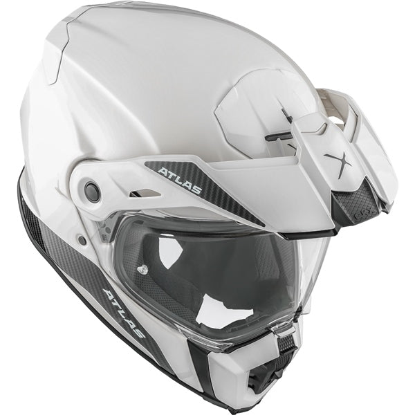 ATLAS CARBON DUAL SPORT HELMET (Glossy Pearl White) | CKX