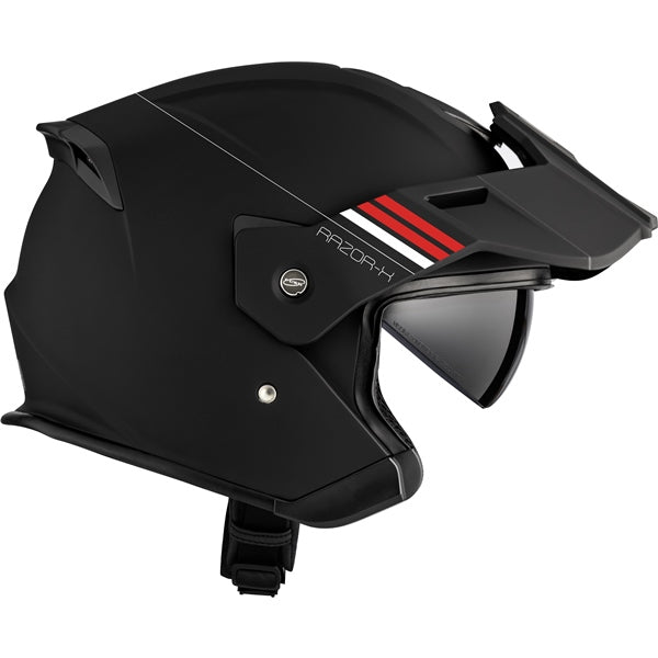 RAZOR-X HELMET (Spark- Mat Red/Blue) | CKX