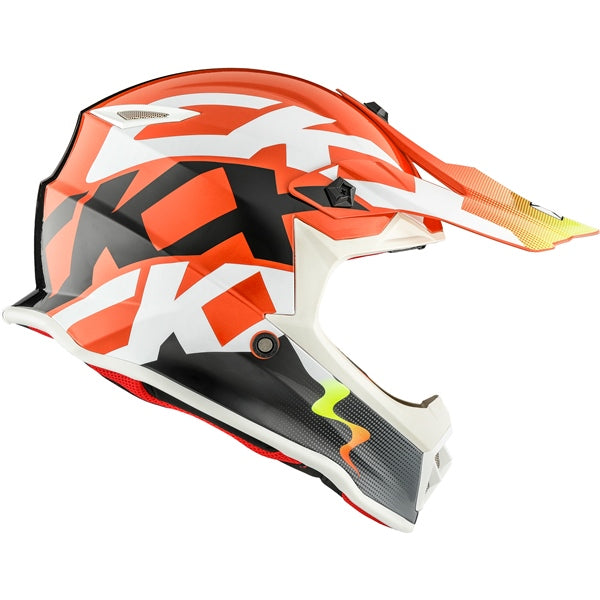 TX019Y YOUTH OFF ROAD HELMET (Howl Glossy Orange) | CKX