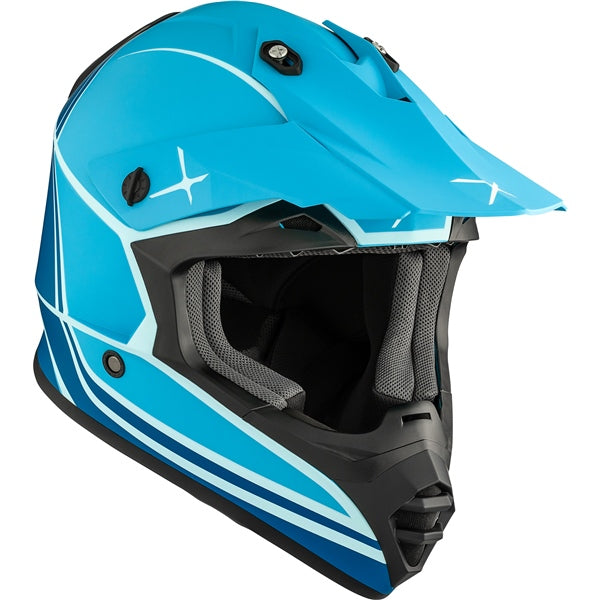 TX228 OFF ROAD HELMET (Energy Mat Blue) | CKX