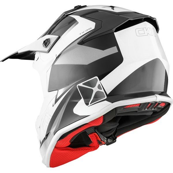 TX319 OFF ROAD HELMET (Skyway Glossy Grey) | CKX