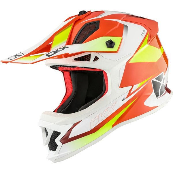 TX319 OFF ROAD HELMET (Skyway Glossy Orange) | CKX