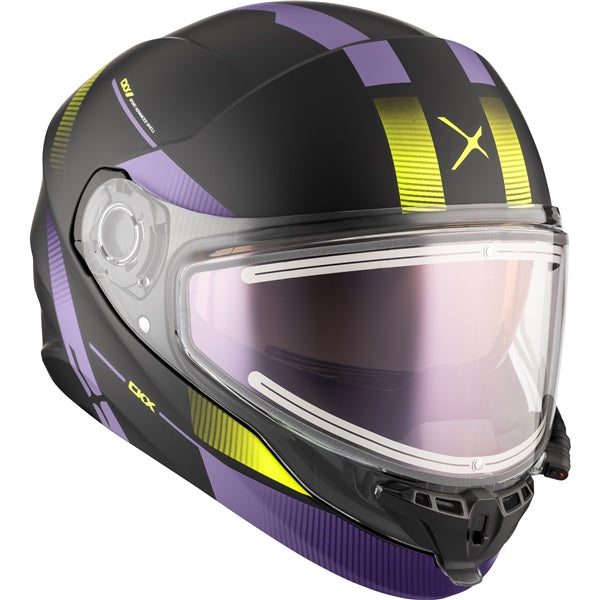 CONTACT ELECTRIC HELMET (Edge - Lime/Violet) | CKX
