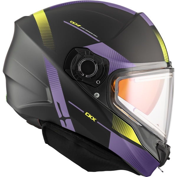 CONTACT ELECTRIC HELMET (Edge - Lime/Violet) | CKX