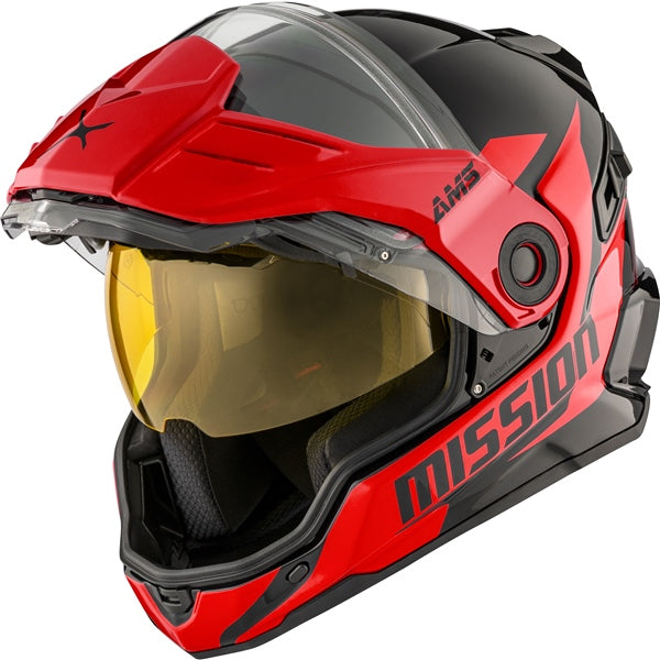 MISSION ELECTRIC HELMET (Alaska - Glossy Red) | CKX