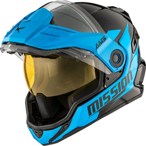 MISSION ELECTRIC HELMET (Alaska - Glossy Blue) | CKX
