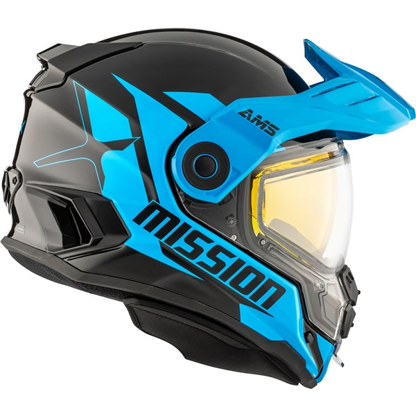 MISSION ELECTRIC HELMET (Alaska - Glossy Blue) | CKX