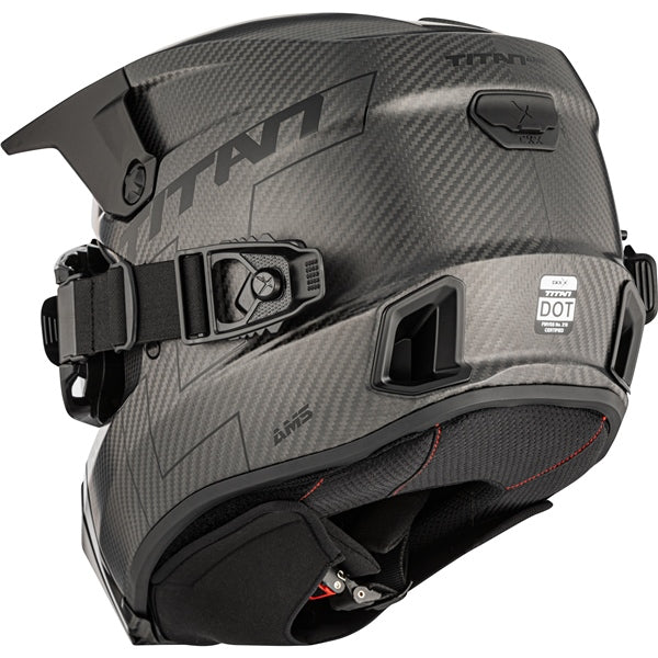 TITAN CARBON DUAL LENS WINTER HELMET (Mat Black) | CKX
