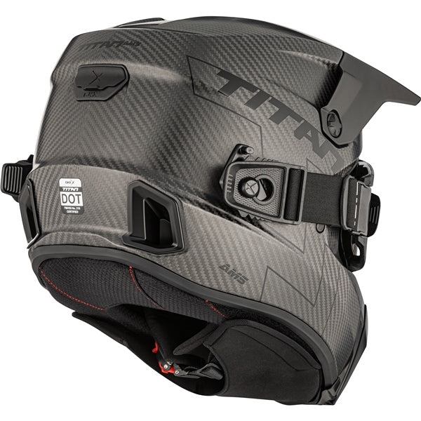 TITAN CARBON DUAL LENS WINTER HELMET (Mat Black) | CKX
